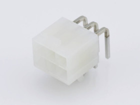 Molex 39301062 Listwa kołkowa, żeńska, do wbudowania, standardowa, piny: 6, 13 A, 1 szt.