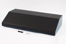 Obudowa aluminiowa Aluminium szerokość zew. 102 mm długość zew. 259 mm wys. zew. 508 mm Hammond IP31 Niebieski