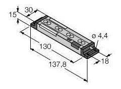 Czujnik umiejscowienia Turck PVD100Q 3070989 1 szt.