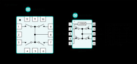 0.8Ω, Low-Voltage, 4-Channel Analog Multiplexer
