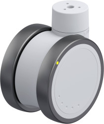 Blickle 958606 LKDGH-PATH 100K-9-ELS Podwójna rolka z tworzywa sztucznego Średnica koła: 100 mm Maksymalne obciążenie: 1
