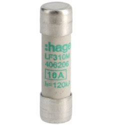 Bezpiecznik 10A 10 x 38mm 500V Hager