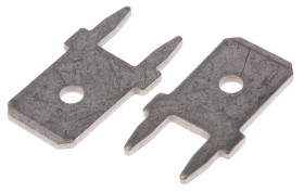 Konektor płaski Męski 6.35 x 0.8mm długość 14mm Izolacja: Nieizolowane Cyna