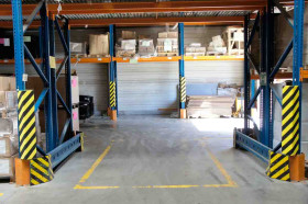 Ochrona krawędzi do IPN i półka otwor 80mm Czarny, żółty długość 1000mm RS PRO EVA