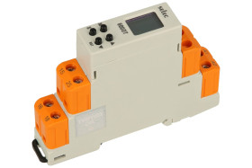 Przekaźnik; czasowy; instalacyjny; 600DT-CU; 20÷240V; AC; DC; wielofunkcyjny; 1 styk przełączny; 8A; 250V AC; na szynę DIN35; Se