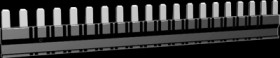 Comb rail, 20 pole for socket RSL, RSLZ2