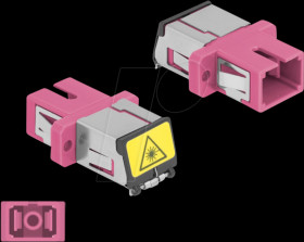 86891 Fiber optic coupling SC/SC simplex