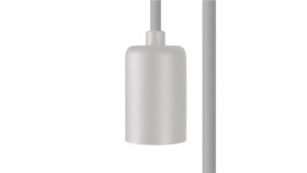 Przewód Z Oprawką Biały 250Cm Cameleon Cable E27 2,5M White 8652 Nowodvorski