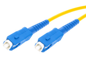 Kabel światłowodowy długość: 3m Z zakończeniem złącze B<B>: SC złącze A: SC średnica: 9/125μm Jednomodowy 0.3