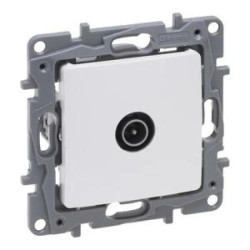 Niloe Selection Gniazdo tv 9.5 męskie końcowe do instalacji typu gwiazda 1db perła 762451