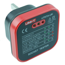 UT07A UK Socket Tester