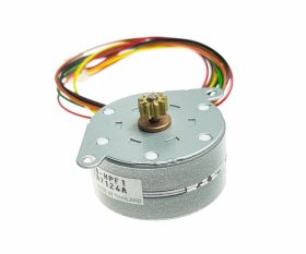 Silnik krokowy z przekładnią 24V