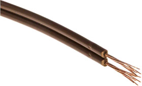 Kabel audio 2-żyłowy Kabel głośnikowy RS PRO 0,34 mm² Ø zew 1.8mm