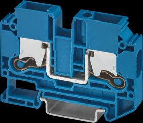 1329549 XTV Push-X through terminal block, 10 mm² - blue