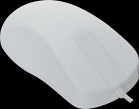 AK-PMH1OS-US-W Wired Mouse, IP68, disinfectible, white