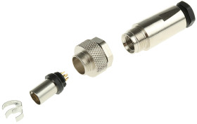 Złącze okrągłe 4-pinowe M9 Kabel Wtyk binder Męski IP67 712