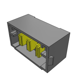 Wtyk PCB 3-pinowe raster: 5.0mm -rzędowe Samtec