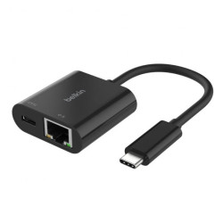 Belkin Adapter USB-C - Ethernet z funkcją ładowania PD 100W
