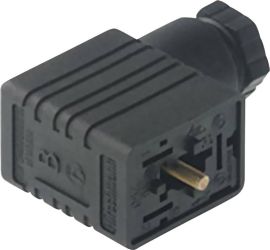 Złącze czarny GML 209 NJ GB1 Ilość styków:2 + PE Hirschmann Zawartość: 1 szt.