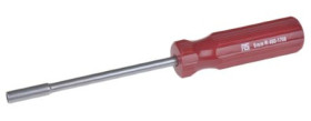 Wkrętak do nasadek, mat. łopatki: Stal, mat. uchwytu: Plastik, końcówka: Sześciokątna, rozmiar: 6 mm