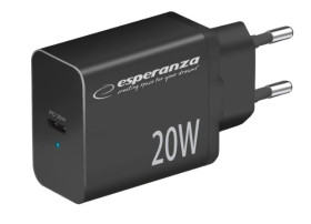 LAD.SIEC.20W USB-C PD CZARNA