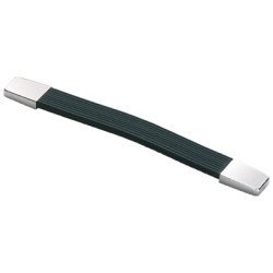 Handle, (L x W) 225 x 23 mm, black, 029.04.208