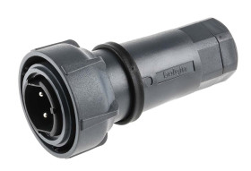 Złącze wielostykowe przemysłowe 3-pinowe Montaż na kablu Wtyczka Bulgin