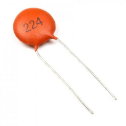 220nF 224 50V Ceramic Capacitor THT - 10 pcs