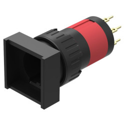 Element wykonawczy przycisku, Siłownik, do uzytku z: Urządzenia przełączające, Czarny