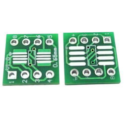 Adapter PCB DIP08/ SO8 10x11mm