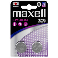 CR2025 x 2 bateria litowa Maxell Japan