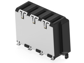 Obudowa 5-pinowe raster: 2mm -rzędowe ERNI Montaż na płytce Żeński 18A