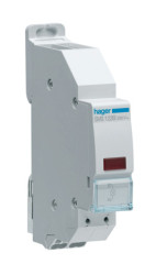 Kontrolka 230V Czerwony Hager