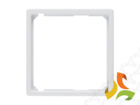 BERKER Q.1/Q.3/Q.7 Pierścień oddzielający do płytki centralnej biały aksamit 11096089 HAGER