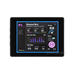 Wyświetlacz 2.41" AMOLED 600×450 Panel Dotykowy ESP32-S3 WiFi i BT RTC IMU