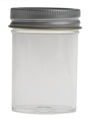 Butelka laboratoryjna 60ml typ szyjki Szeroka szyjka PS typ butelki Butelka do przechowywania