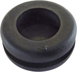 Grommet, cable Ø 10 mm, TPE, black, 01450107010