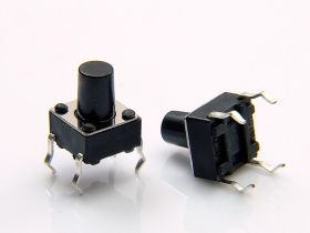 Tact Switch TS06-080 6x6mm h=8mm Pbf