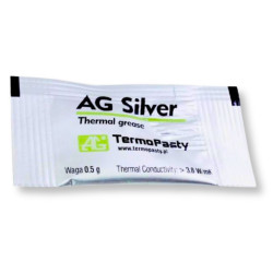 Pasta Termoprzewodząca Silver Srebrna 3,8 W/mK do Procesorów Ogniw Peltiera