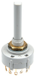 Przełącznik obrotowy, SPST, 150 mA przy 250 V AC, 250 V ac, 250V dc, 12-położeniowy, Lorlin