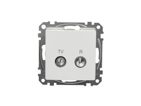 SEDNA DESIGN & ELEMENTS Gniazdo R/TV końcowe (4dB) białe SDD111471R SCHNEIDER ELECTRIC