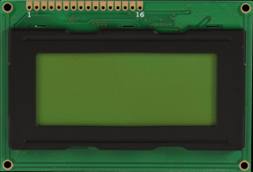 DEM 16481 SYH-LY LCD module, 4x16, H:4.8mm, ge/gn, w.Bel.