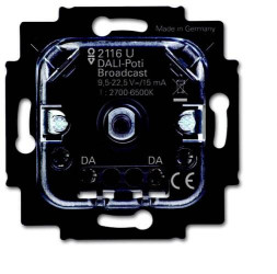 Busch-Jaeger Płytka przycisku Regulator natężenia oświetlenia 2CKA006599A3025 1 szt.