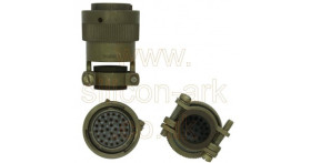 32-Way cable socket (KPT 06F18-32S) - ITT Cannon