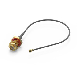 Kabel koncentryczny złącze A RP-SMA złacze B UMRF długość 250mm Z zakończeniem