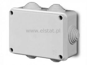 Puszka n/t hermet. 110x80x50mm z/dł IP55