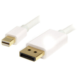StarTech.com MDP2DPMM2MW StarTech.com 2m (6ft) Mini DisplayPort to