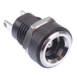 2.5mm x 5.5mm Panel Mount DC Power Socket DC-022B