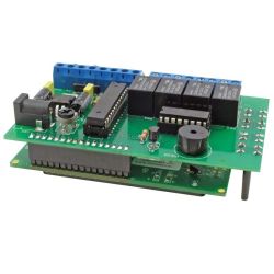 AVT5589 C - 4-kanałowy termostat z alarmem. Zmontowany zestaw