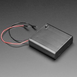 4 x AA Battery Holder with On/Off Switch